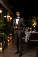 RN Collection "Rafael" Dark Brown 2-Button Notch Suit (2-Piece Set)