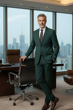 RN Collection "Rafael" Green 2-Button Notch Suit (2-Piece Set)