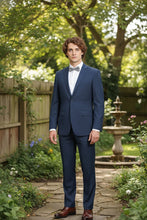 RN Collection "Rafael" Navy 2-Button Notch Suit (2-Piece Set)