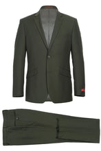 RN Collection "Rafael" Olive 2-Button Notch Suit (2-Piece Set)