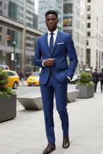 RN Collection "Rafael" Royal Blue 2-Button Notch Suit (2-Piece Set)