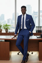 RN Collection "Rafael" Royal Blue 2-Button Notch Suit (2-Piece Set)