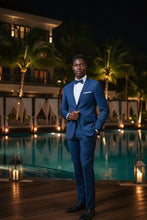 RN Collection "Rafael" Royal Blue 2-Button Notch Suit (2-Piece Set)