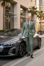 RN Collection "Rafael" Sage 2-Button Notch Suit (2-Piece Set)