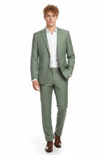 RN Collection "Rafael" Sage 2-Button Notch Suit (2-Piece Set)