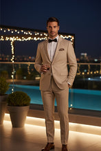 RN Collection "Rafael" Tan 2-Button Notch Suit (2-Piece Set)