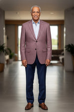 RN Collection Wine Solid Sports Jacket