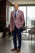 RN Collection Wine Solid Sports Jacket