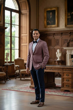 RN Collection Wine Solid Sports Jacket