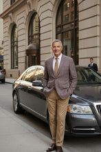 RN Collection Wine Windowpane Sports Jacket