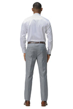 Sean Alexander "Cairo" Medium Grey Plain Front Pants (Skinny Fit)