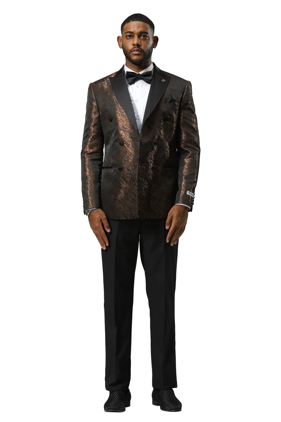 Stacy Adams "Lennox" Bronze Tuxedo Jacket (Separates)