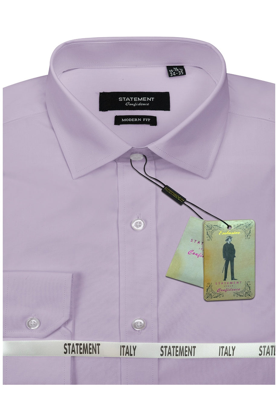 Statement "Aurora" Lavender Laydown Dress Shirt