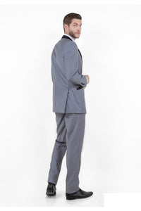 "Tucker" Grey Tuxedo (2-Piece Set)
