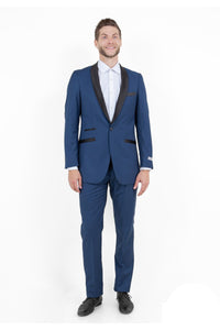 "Tucker" Blue Tuxedo (2-Piece Set)