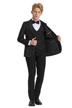 Tazio "Cruz" Tazio Kids Black 5-Piece Tuxedo