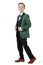 Tazio "Cruz" Tazio Kids Green 5-Piece Tuxedo