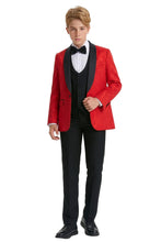 Tazio "Cruz" Tazio Kids Red 5-Piece Tuxedo