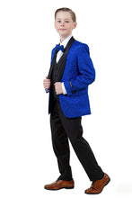 Tazio "Cruz" Tazio Kids Royal Blue 5-Piece Tuxedo