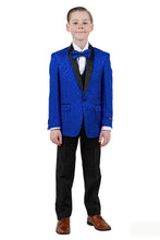 Tazio "Cruz" Tazio Kids Royal Blue 5-Piece Tuxedo