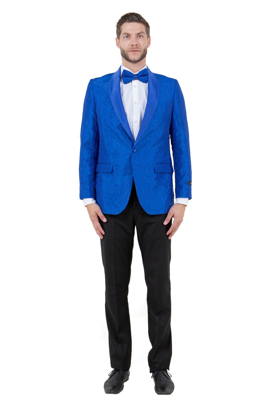 Tazio "Everett" Royal Blue Tuxedo Jacket (Separates)