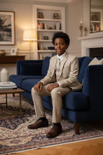 Tazio "Jacob" Kids Beige 5-Piece Suit
