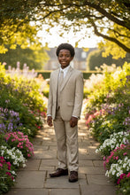 Tazio "Jacob" Kids Beige 5-Piece Suit