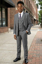 Tazio "Jacob" Kids Mid-Grey 5-Piece Suit