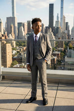 Tazio "Jacob" Kids Mid-Grey 5-Piece Suit