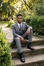 Tazio "Jacob" Kids Mid-Grey 5-Piece Suit