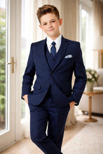 Tazio "Jacob" Kids Navy 5-Piece Suit
