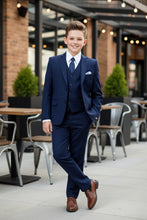 Tazio "Jacob" Kids Navy 5-Piece Suit