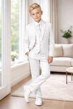 Tazio "Jacob" Kids White 5-Piece Suit