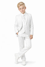 Tazio "Jacob" Kids White 5-Piece Suit