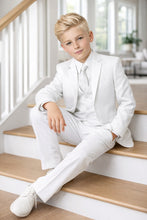 Tazio "Jacob" Kids White 5-Piece Suit