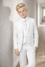 Tazio "Jacob" Kids White 5-Piece Suit