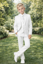 Tazio "Jacob" Kids White 5-Piece Suit
