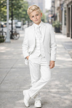 Tazio "Jacob" Kids White 5-Piece Suit
