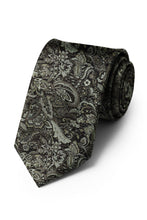Ted Stanford AA Clover Aries Floral Paisley Necktie