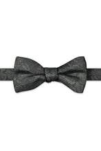 Ted Stanford AZ Eucalyptus Aries Floral Paisley Hand Knot Banded Bow Tie