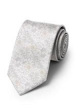 Ted Stanford Bridal Ivory Blossom Floral Necktie