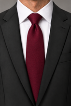 Ted Stanford Burgundy Metro Solid Necktie