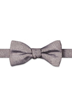 Ted Stanford Cameo Aries Floral Paisley Hand Knot Banded Bow Tie