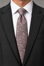 Ted Stanford Cameo Aries Floral Paisley Necktie
