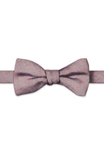 Ted Stanford Candy Pink Aries Floral Paisley Hand Knot Banded Bow Tie