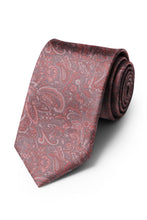 Ted Stanford Candy Pink Aries Floral Paisley Necktie