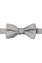 Ted Stanford Champagne Aries Floral Paisley Hand Knot Banded Bow Tie