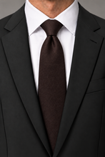 Ted Stanford Chocolate Metro Solid Necktie