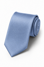Ted Stanford Cornflower Metro Satin Necktie