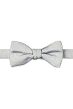 Ted Stanford Creme Aries Floral Paisley Hand Knot Banded Bow Tie